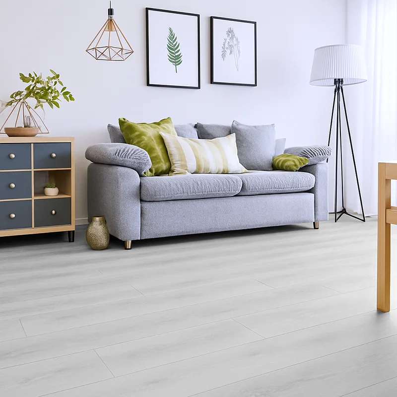 Suelo Vinílico Autoadhesivo Roble Gris | Cocina | Baño | Resistencia al Agua | Bricolaje
